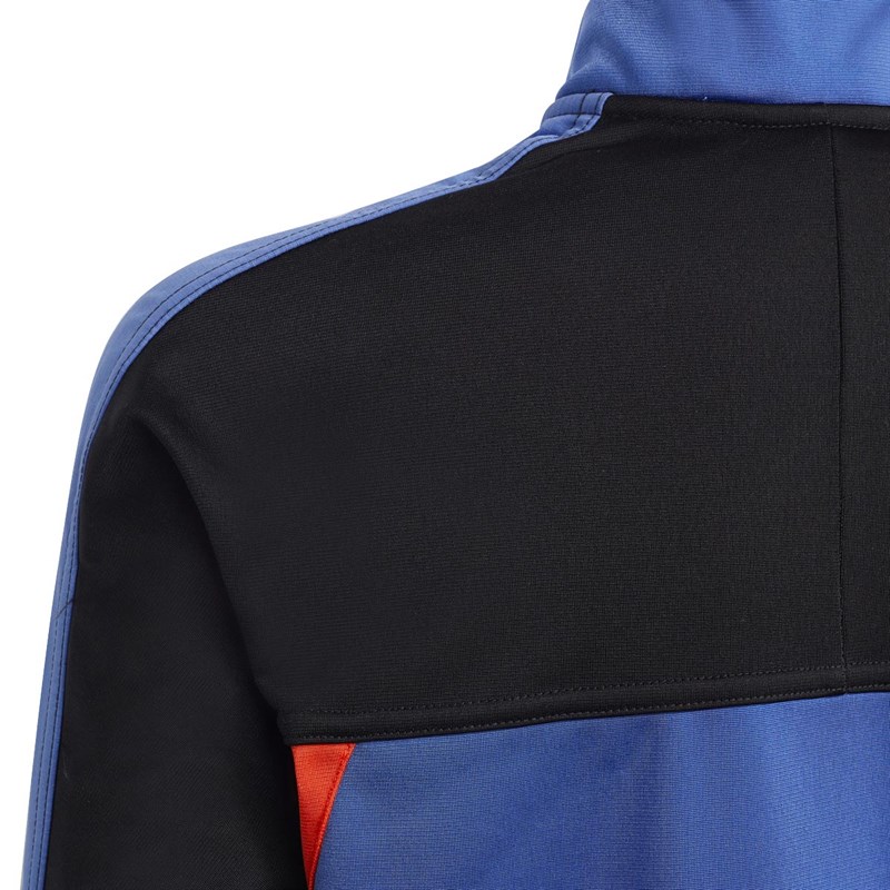 adidas Originals Junior Adventure Track Top Black/Focus Blue