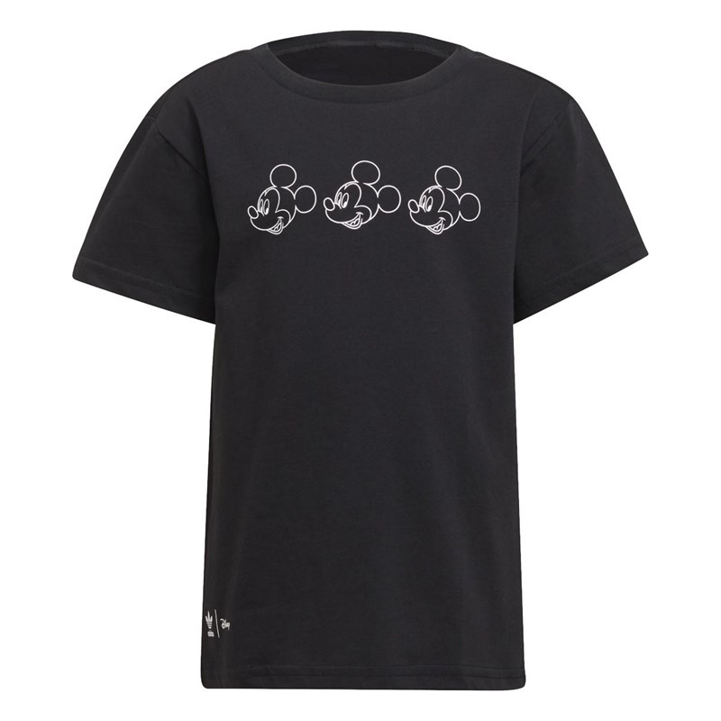 adidas Originals Childrens Disney Mickey And Friends T-Shirt Black