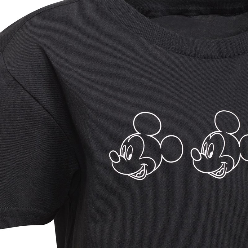 adidas Originals Childrens Disney Mickey And Friends T-Shirt Black