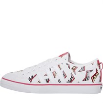 adidas Originals Junior Boys Nizza Trainers Footwear White/Footwear White/Wild Pink