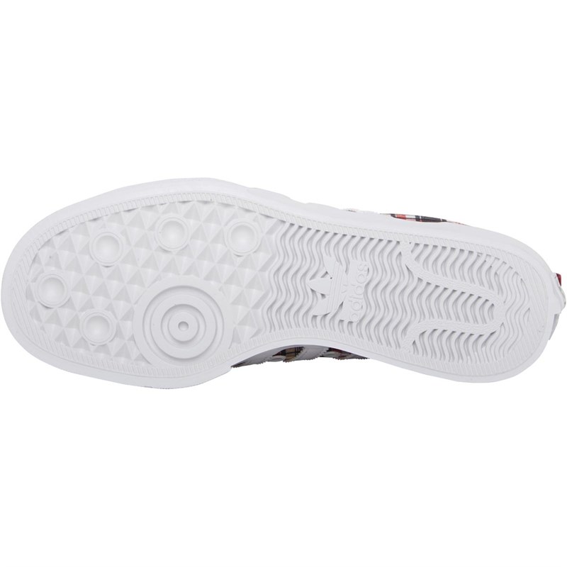 adidas Originals Dame Nizza Platform Sneakers Hvid