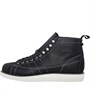 adidas Originals Herren Superstar Boot Sneaker Schwarz