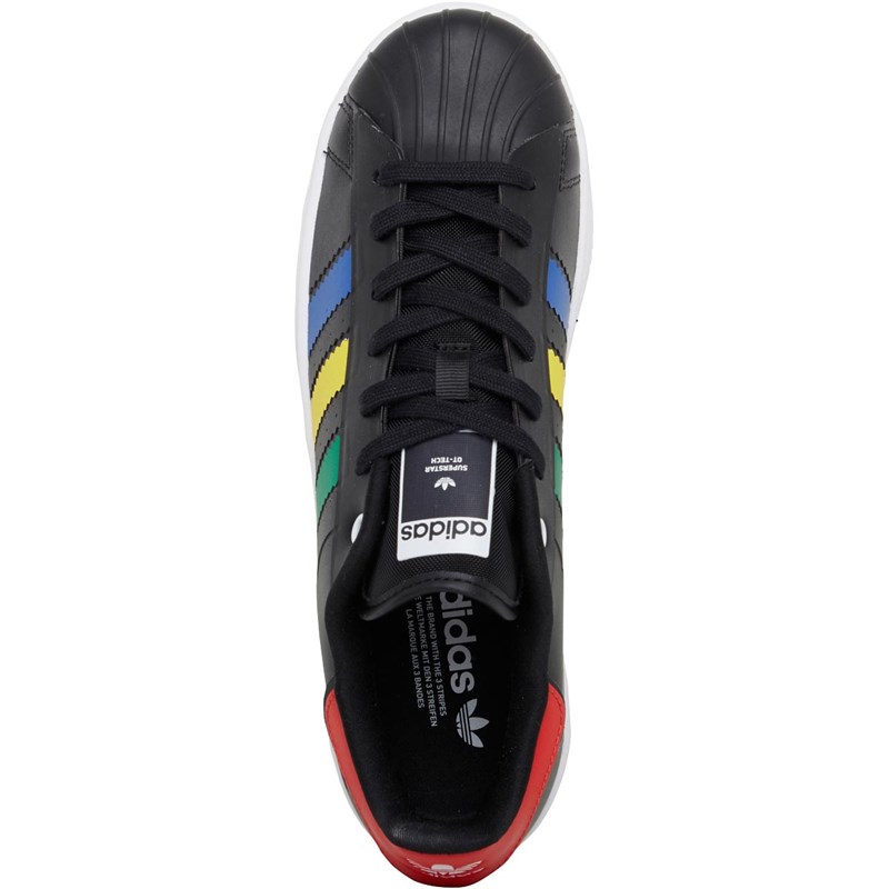 adidas Originals Herren Superstar OT Tech Sneaker Schwarz