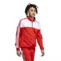 adidas Originals Heren SPRT Split Firebird Sports Performance Tops Rood