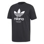 adidas Originals Mens Milano City Series Trefoil T-Shirt Black