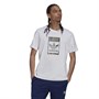 adidas Originals Herren Camouflage Graphic Infill Logo T-Shirts Weiß