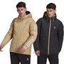 adidas Originals Herren Lock-Up Padded Winter Jacken Braun