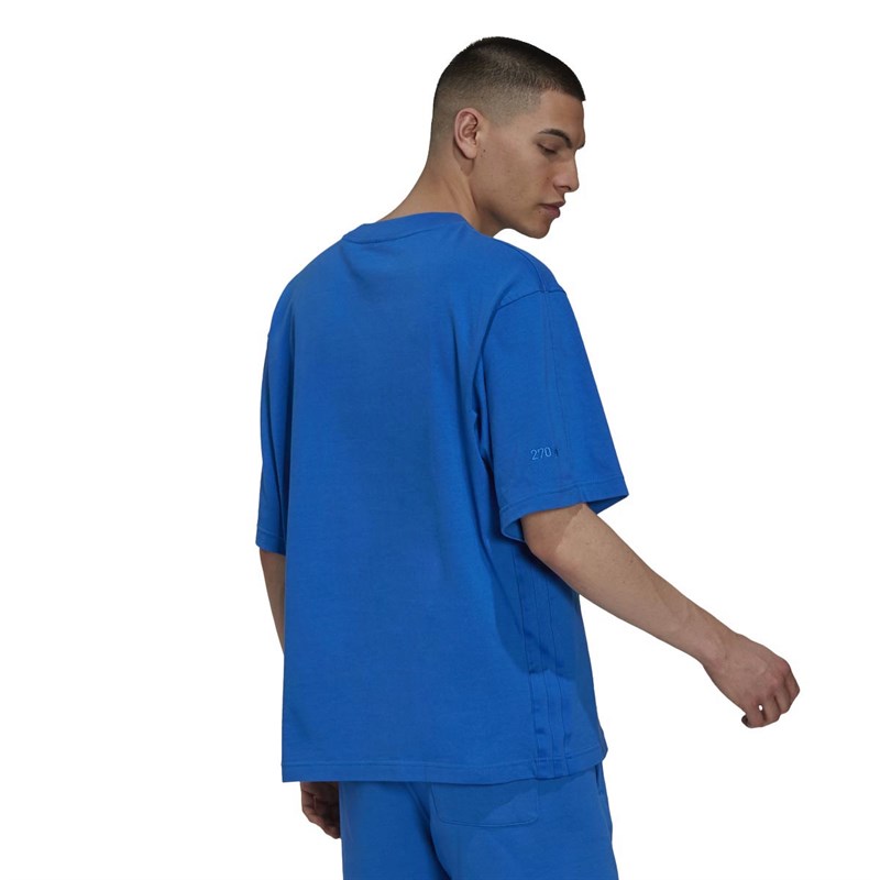 adidas Originals Mens EssentialsBlue Version T-Shirt Blue Bird