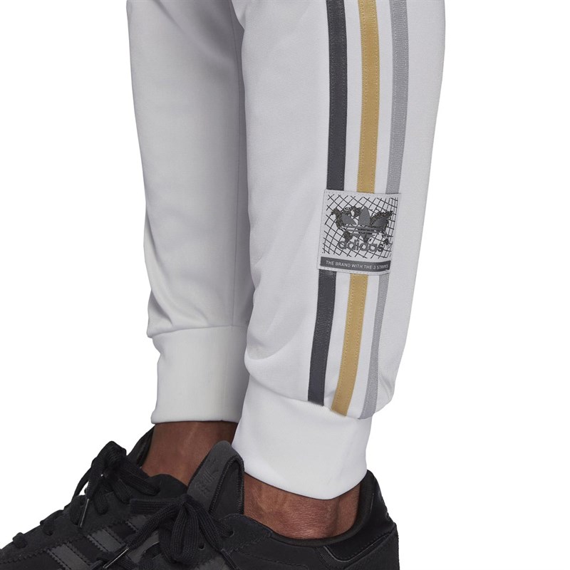 adidas Originals Pantalons de Sport Performants Chille20 Homme Blanc