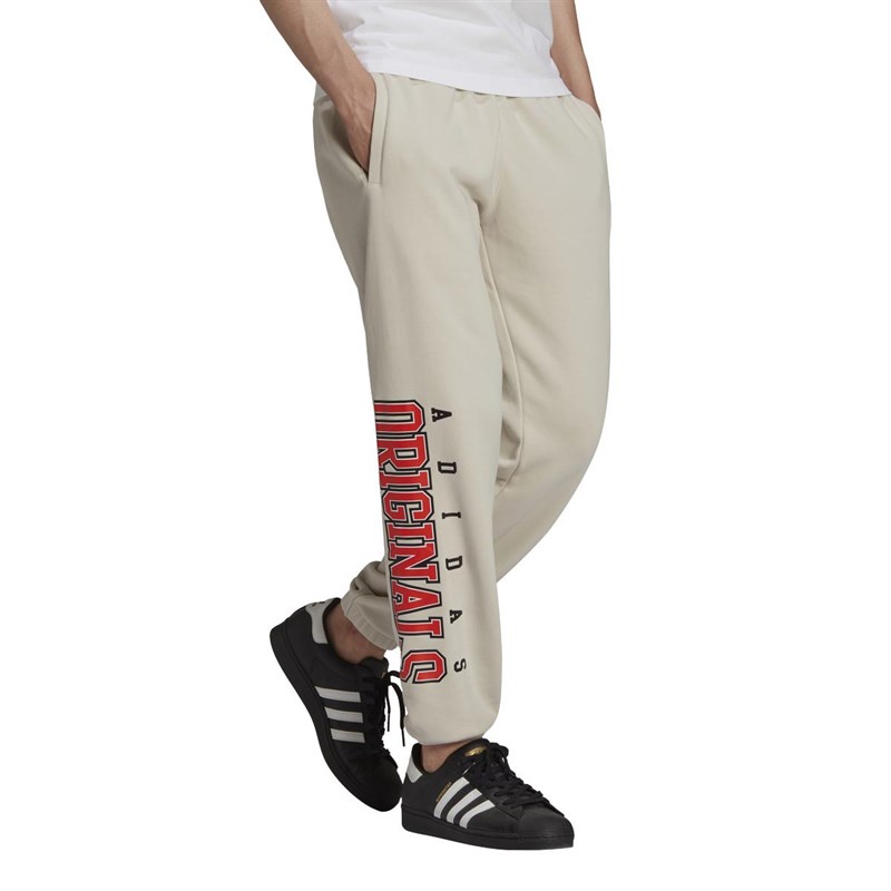 adidas Originals Herren Script Performance Sporthosen Grau