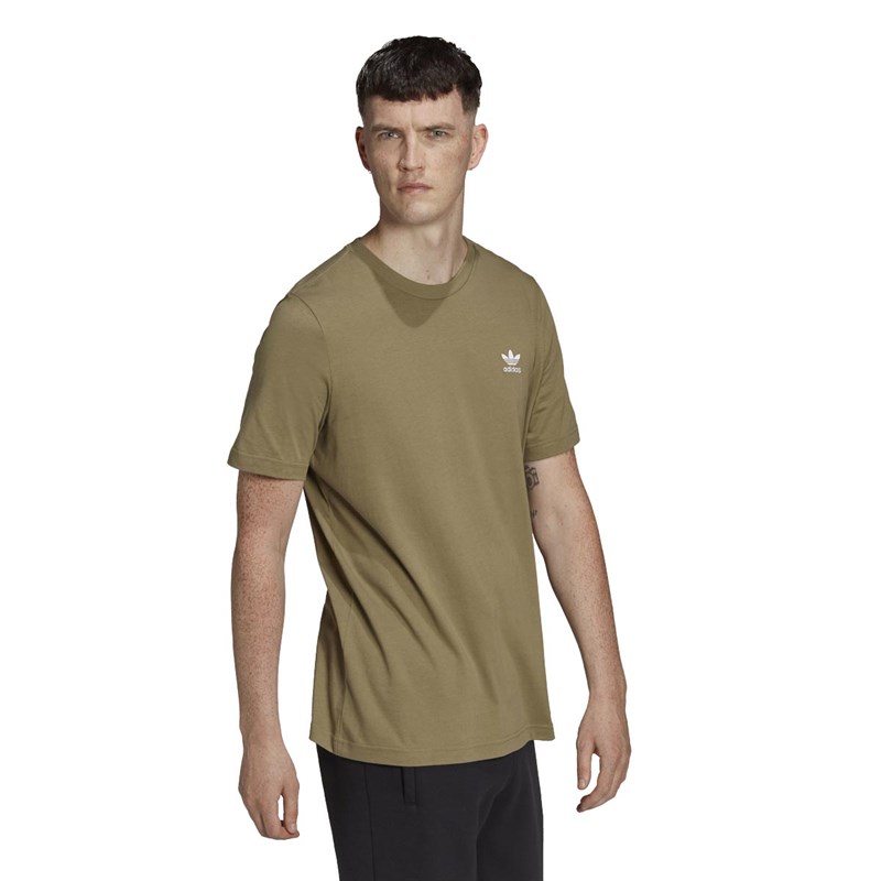 adidas Originals Mens Adicolor Essential T-Shirt Orbit Green