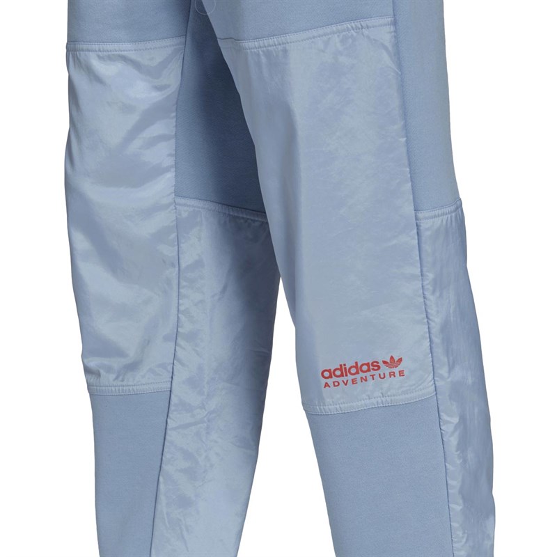 adidas Originals Mens Adventure Futura Blocked SweatPants Ambient Sky