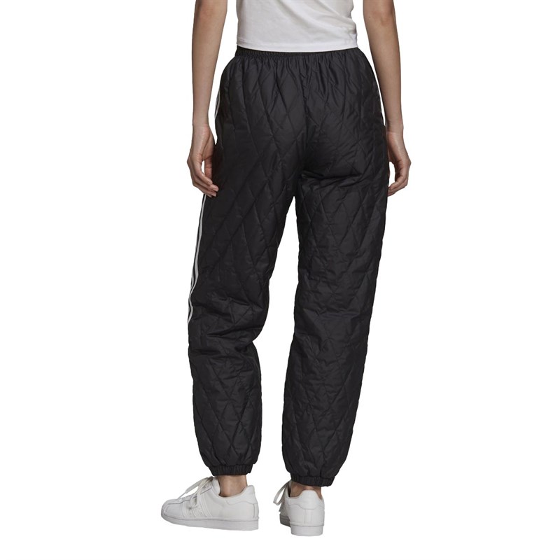 adidas Originals Womens Adicolor Classics Quilted Track Pants Black
