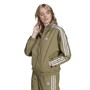adidas Originals Damskie Adicolor Classics Lock-Up Topy sportowe do biegania Zielony