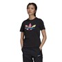 adidas Originals Womens Adicolor Shattered Trefoil T-Shirt Dress Black