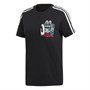 adidas Originals Womens Hattie Stewart Trefoil T-Shirt Black