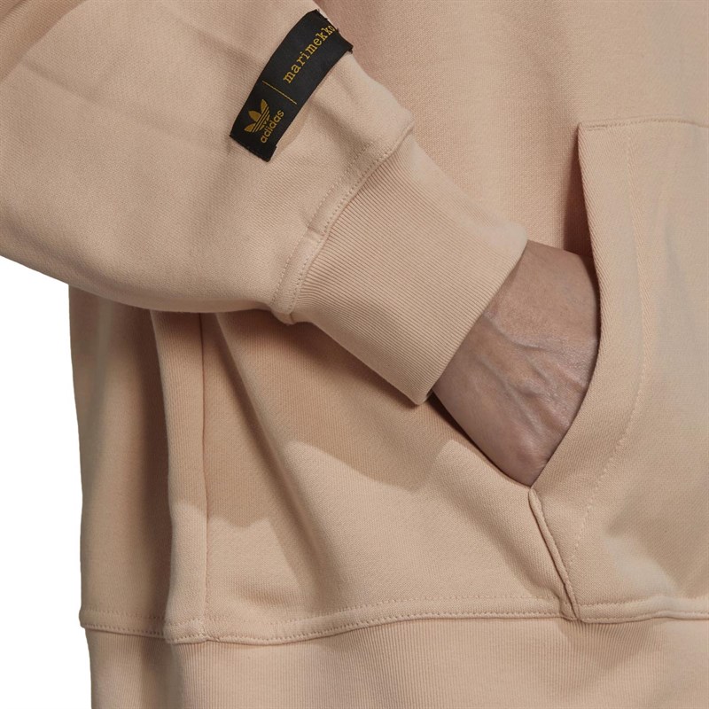 adidas Originals Damskie X Marrimeko Oversized Graphic Bluzy z kapturami Różowy