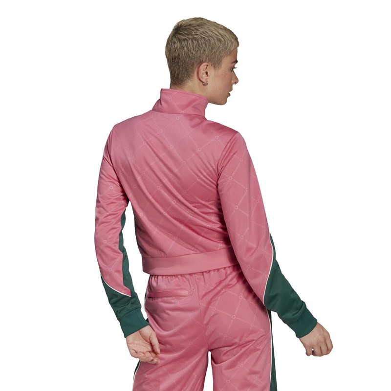 adidas Originals Dames Retro Luxury Sports Performance Tops Roze