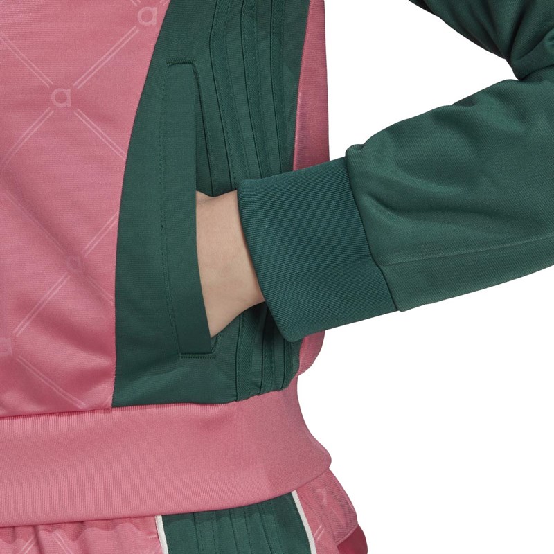 adidas Originals Dames Retro Luxury Sports Performance Tops Roze