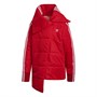 adidas Originals Hauts de Sport Performants Asymetrical Puffer Femme Rouge