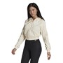 adidas Originals Sweats à Capuche Cropped Femme Blanc