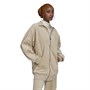 adidas Originals Hauts de Sport Performants Adicolor Velour Femme Ecru