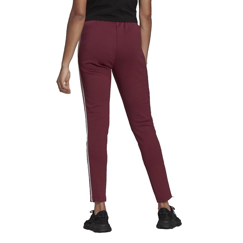 adidas Originals Womens Adicolor Superstar Track Pants Victory Crimson