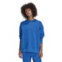 adidas Originals Damen Adicolor Oversized Sweatshirts Blau