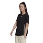 adidas Originals Womens Trefoil Moments Oversized  T-Shirt Black
