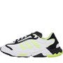 adidas Originals Mens Ozweego Pure Trainers Core Black/Cloud White/Solar Yellow