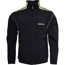 adidas Originals Mens BR8 Woven Track Top Black/Solar Yellow