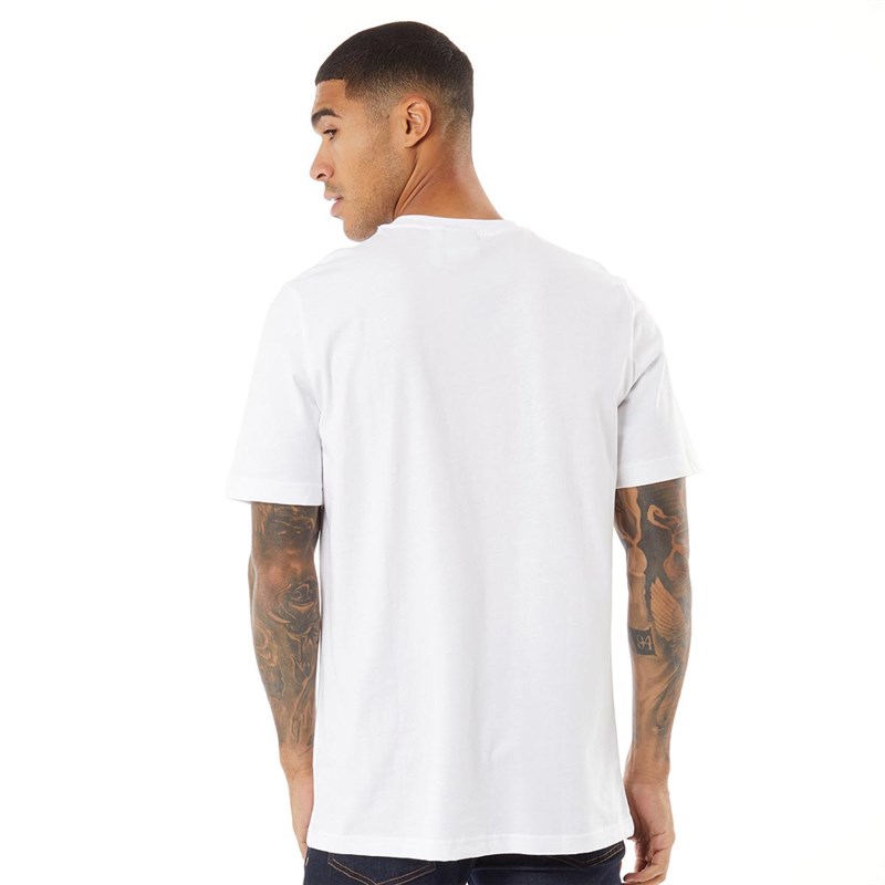 adidas Originals Herren Paris Trefoil T-Shirts Weiß