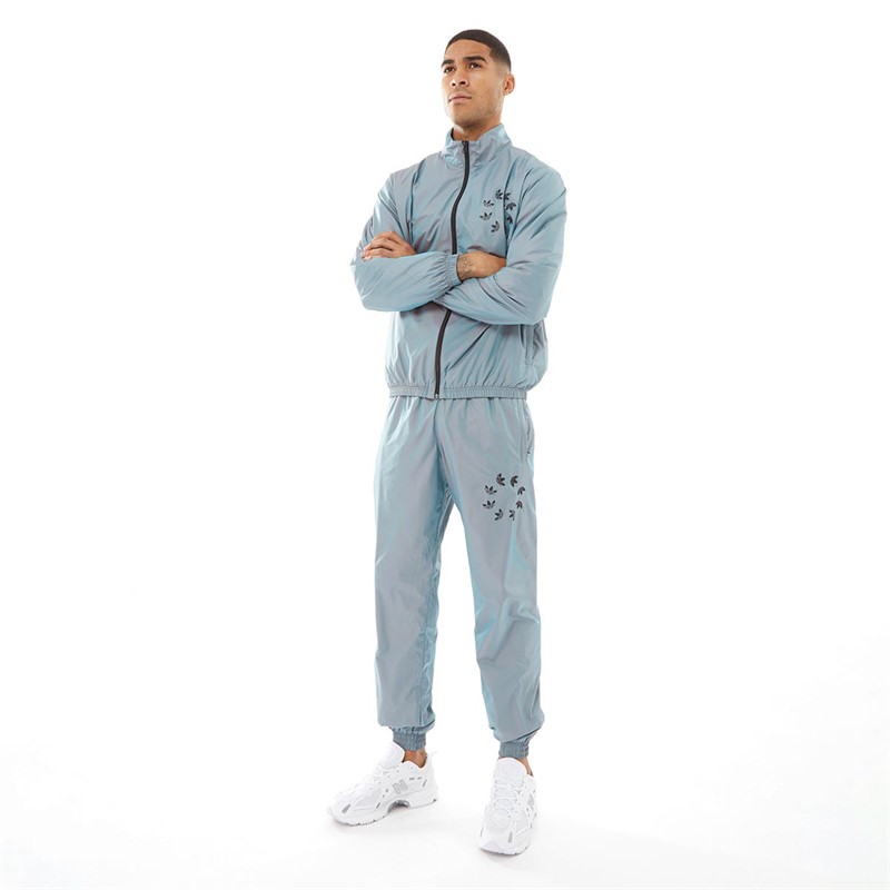 adidas Originals Mens Adicolor Shattered Trefoil Track Top Multicolour