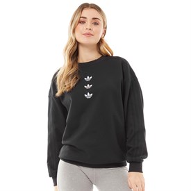 Buy adidas Originals Womens Boyfriend Crew Sweatshirt Black