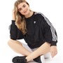 adidas Originals Damen Adicolor Classics Cord Velour Oversized Sweatshirts Schwarz