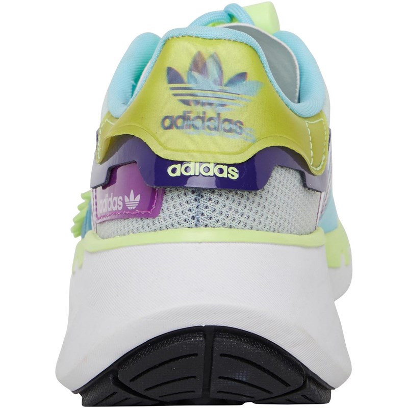 adidas Originals Womens Choigo Trainers Hazy Sky/Footwear White/Hi-Res Yellow