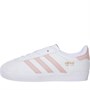 adidas Originals Infant Gazelle Trainers Footwear White/Vapour Pink/Gold Metallic