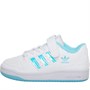 adidas Originals Baskets Childrens Forum Iridescent Enfants Blanc