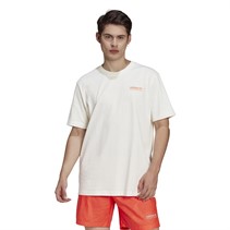 adidas Originals Męskie Adventure Woodwave T-shirty Biały