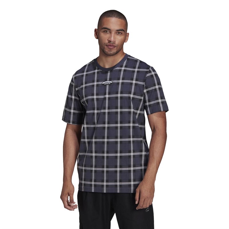 adidas Originals Heren R.Y.V.Checks T-shirts Blauw