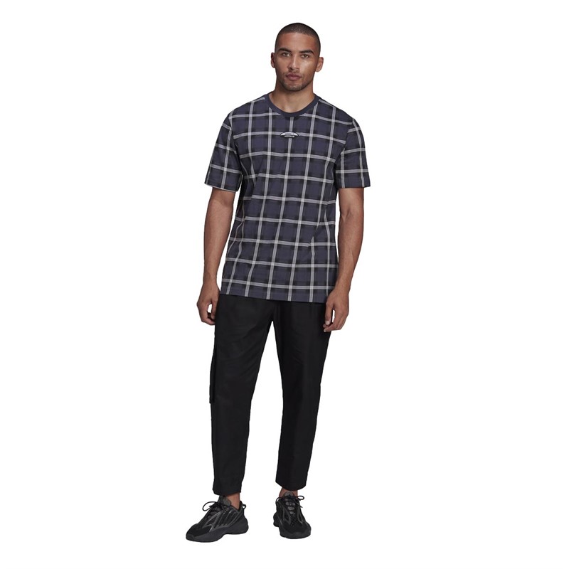 adidas Originals Heren R.Y.V.Checks T-shirts Blauw