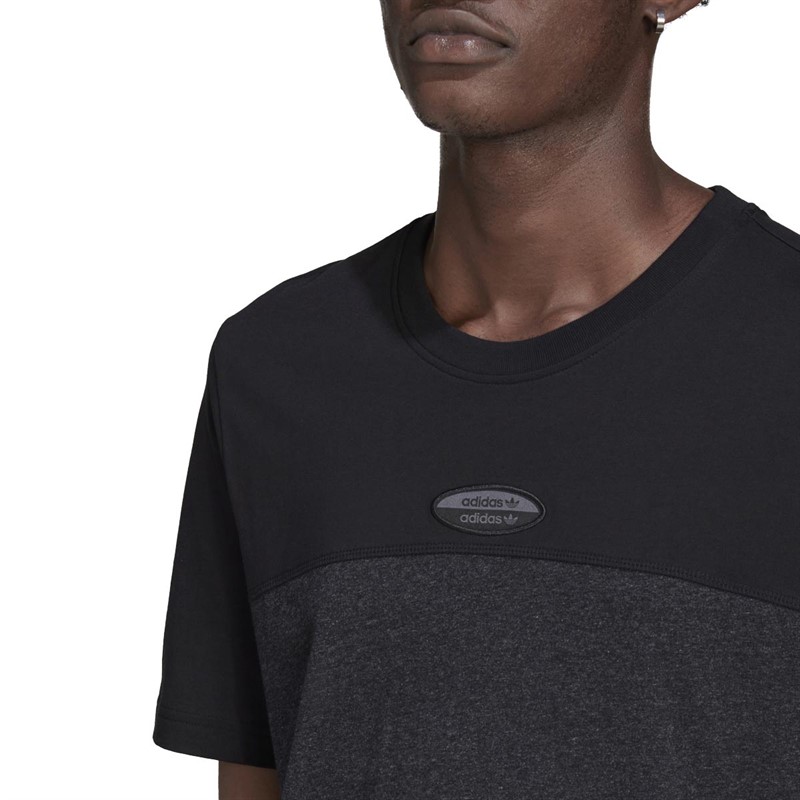 adidas Originals Męskie R.Y.V.Basic T-shirty Czarny