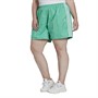 adidas Originals Womens Adicolor Classics Ripstop Shorts (Plus Size) Hi Res Green