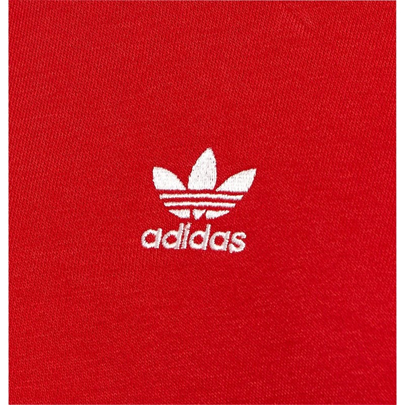 Buy adidas Originals Womens Adicolor Essentials Fleece Sweatshirt Vivid Red