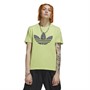 adidas Originals Damen With Trefoil Application Tops Grün