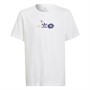 adidas Originals Kinder Flower Print T-Shirts Weiß