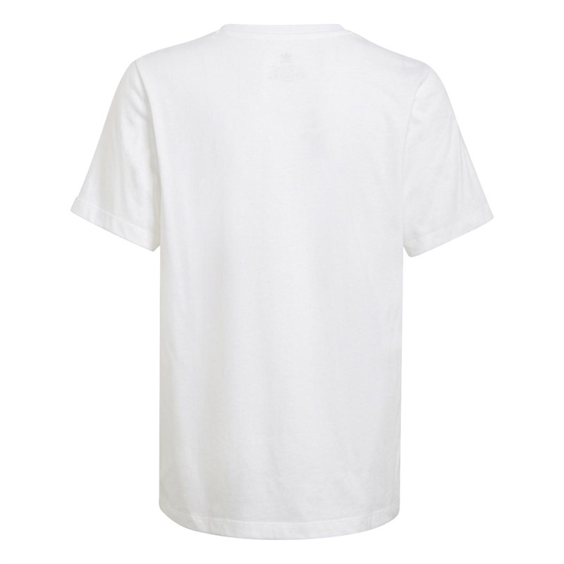 adidas Originals Kinder Flower Print T-Shirts Weiß