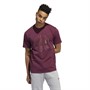 adidas Originals Mens Deco Trefoil T-Shirt Victory Crimson