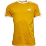 adidas Originals Mens Adicolor Classics 3-Stripes T-Shirt Active Gold