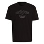 adidas Originals Mens Collegiate Garment Wash Originals T-Shirt Black